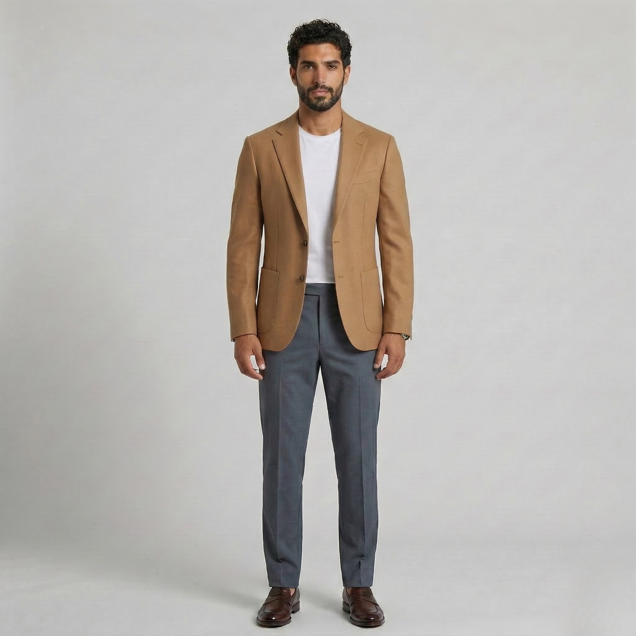 Moderne skræddersyet casual blazer