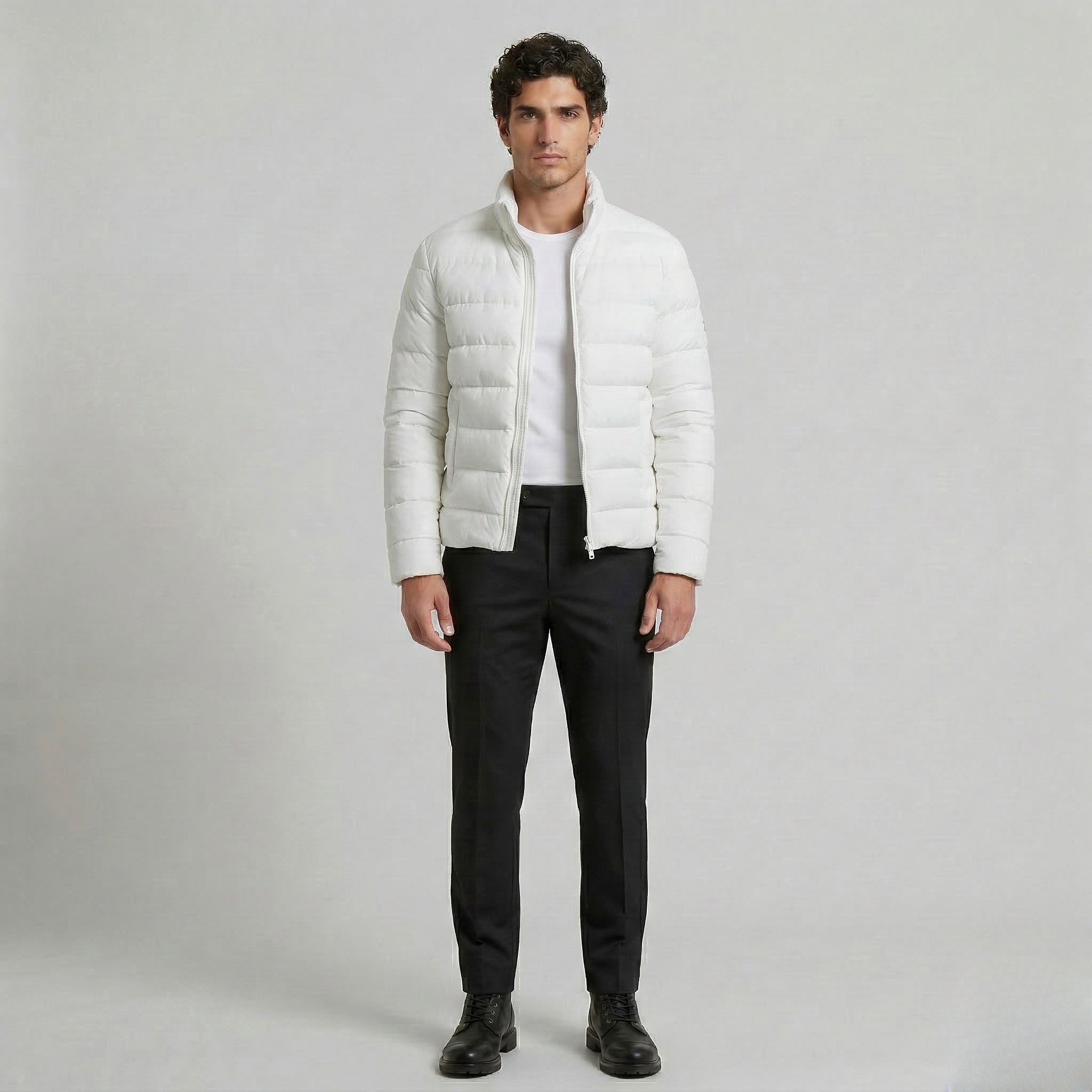 Letvægts quiltet dunjakke