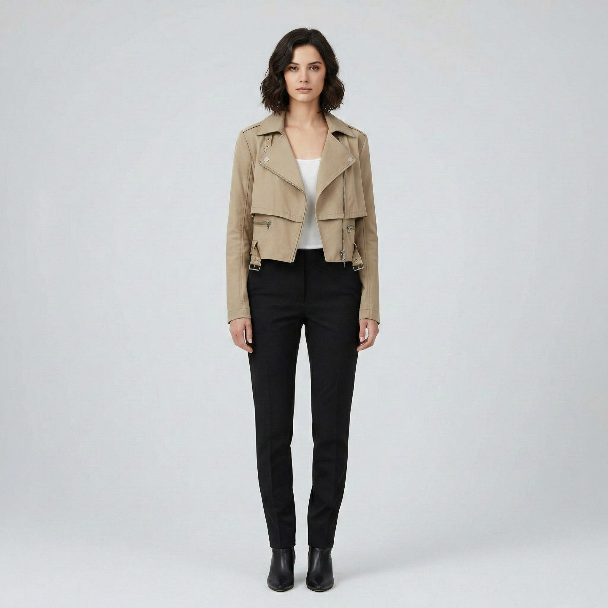 Kort motorcykeljakke