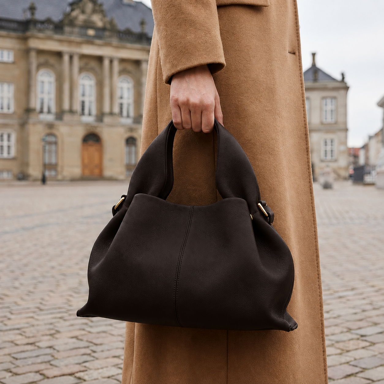 Skuldertaske med Blødt Design | Rummelig Silhuet & Komfortabel Hank | Elegant & Praktisk Hverdagsstil