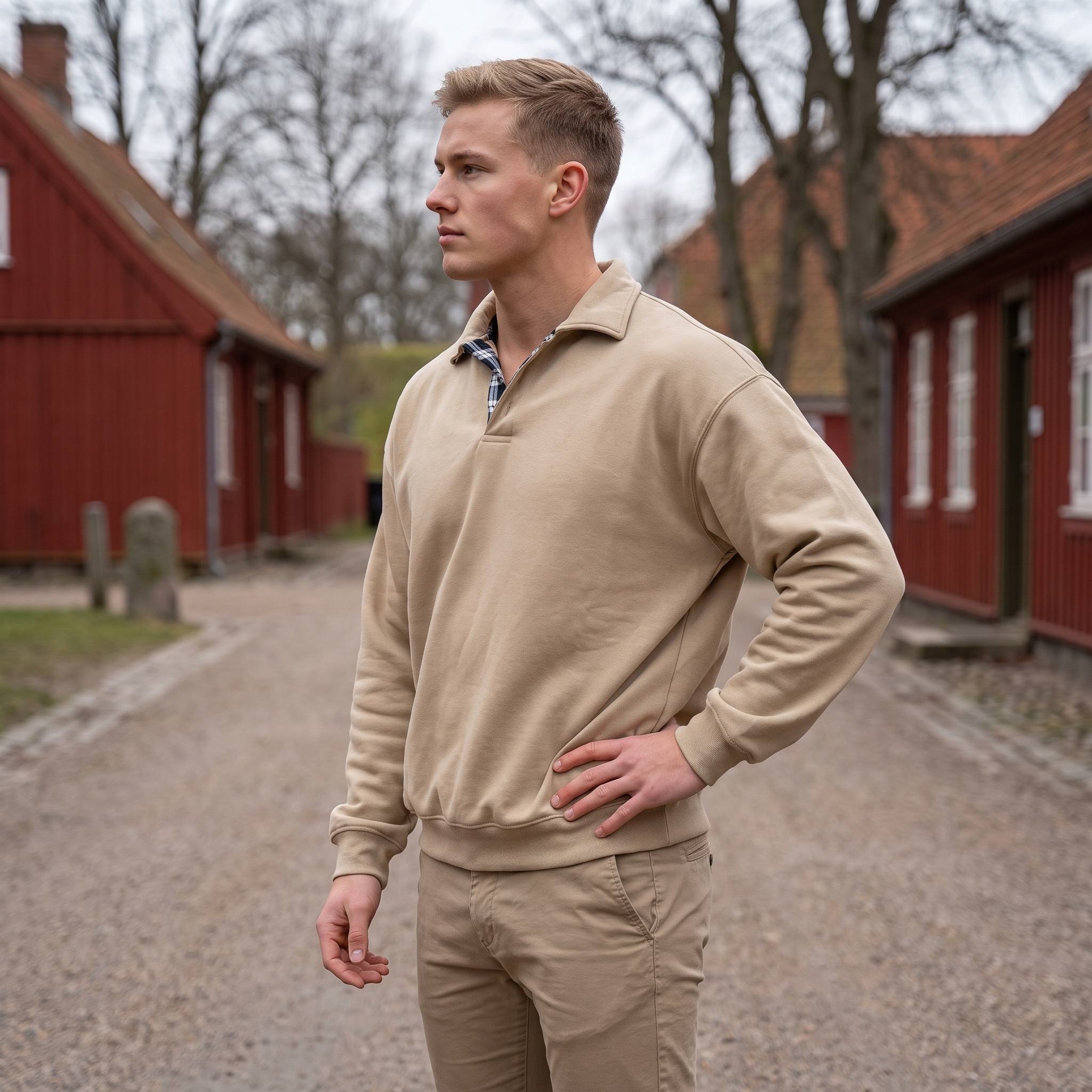 Premium Afslappet Strikpolo med Klassisk Krave | Blød Strikkvalitet & Afslappet Pasform | Komfortabel Stil til Hverdag